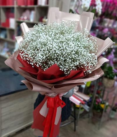 Букет цветов из: Гипсофила в Бее