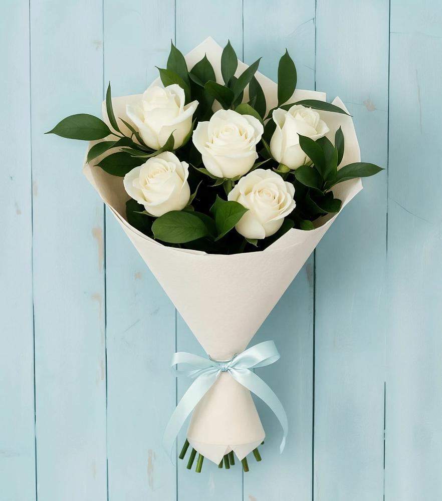 Букет цветов из: Розы в Бее