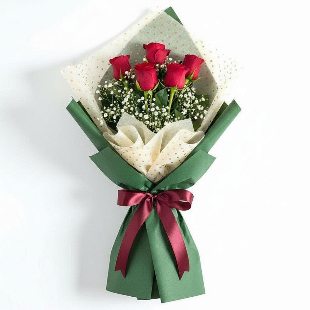 Букет цветов из: Розы в Бее