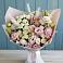 Букет цветов из: Альстромерии и Розы в Бее