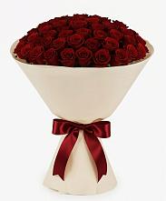Букет 101 Бордовая роза Блэк Бакарра #REPLACE_PRED# Бее
