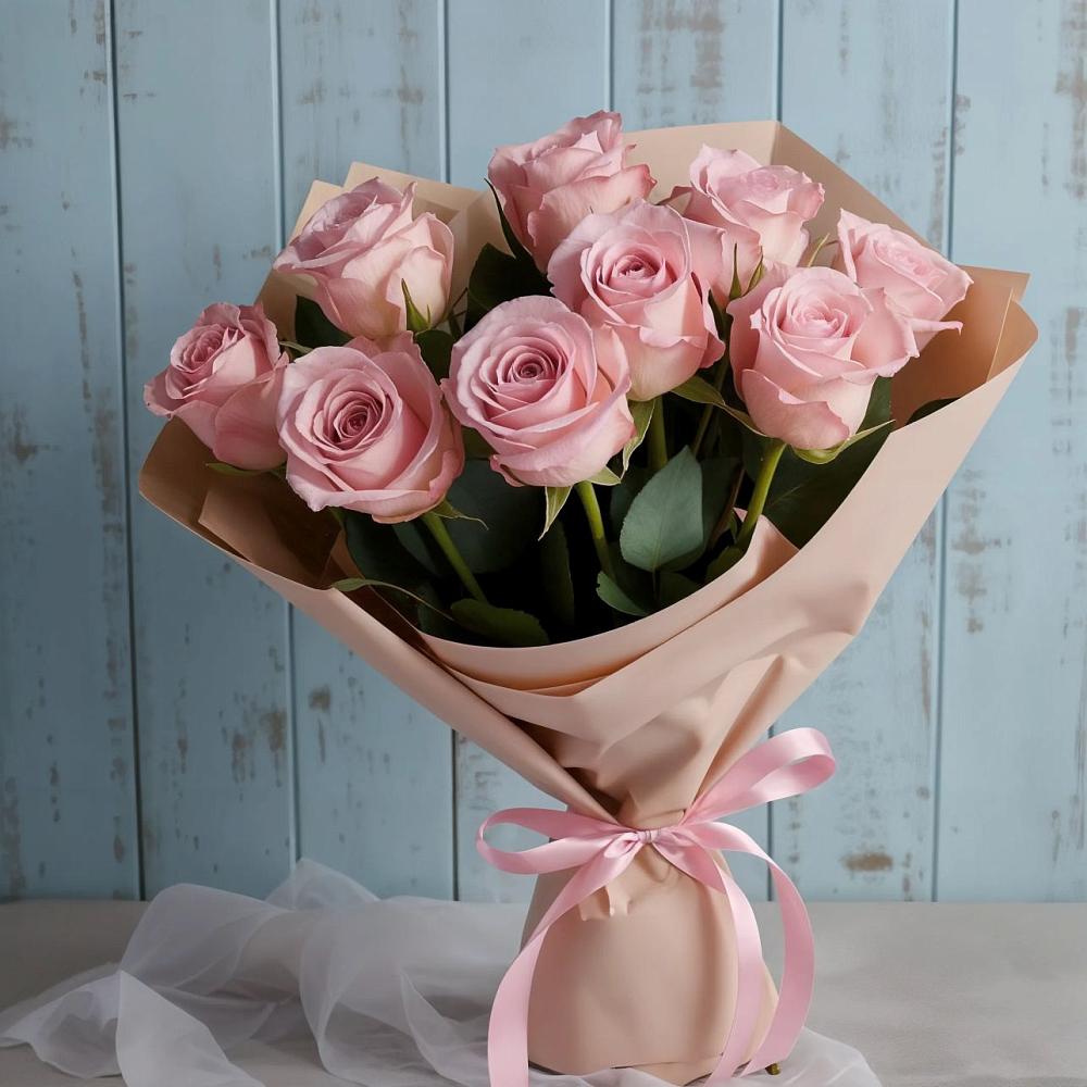 Букет цветов из: Розы в Бее