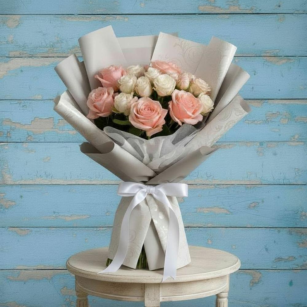 Букет цветов из: Розы в Бее