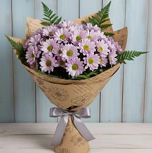 Букет цветов из:  Хризантемы в Бее
