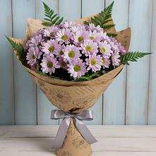 Букет цветов из:  Хризантемы в Бее