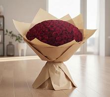 Букет 101 Красная роза #REPLACE_PRED# Бее