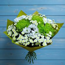 Букет цветов из:  Хризантемы в Бее