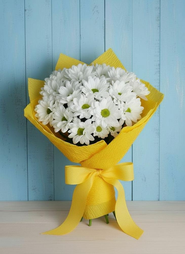 Букет цветов из: Хризантемы в Бее