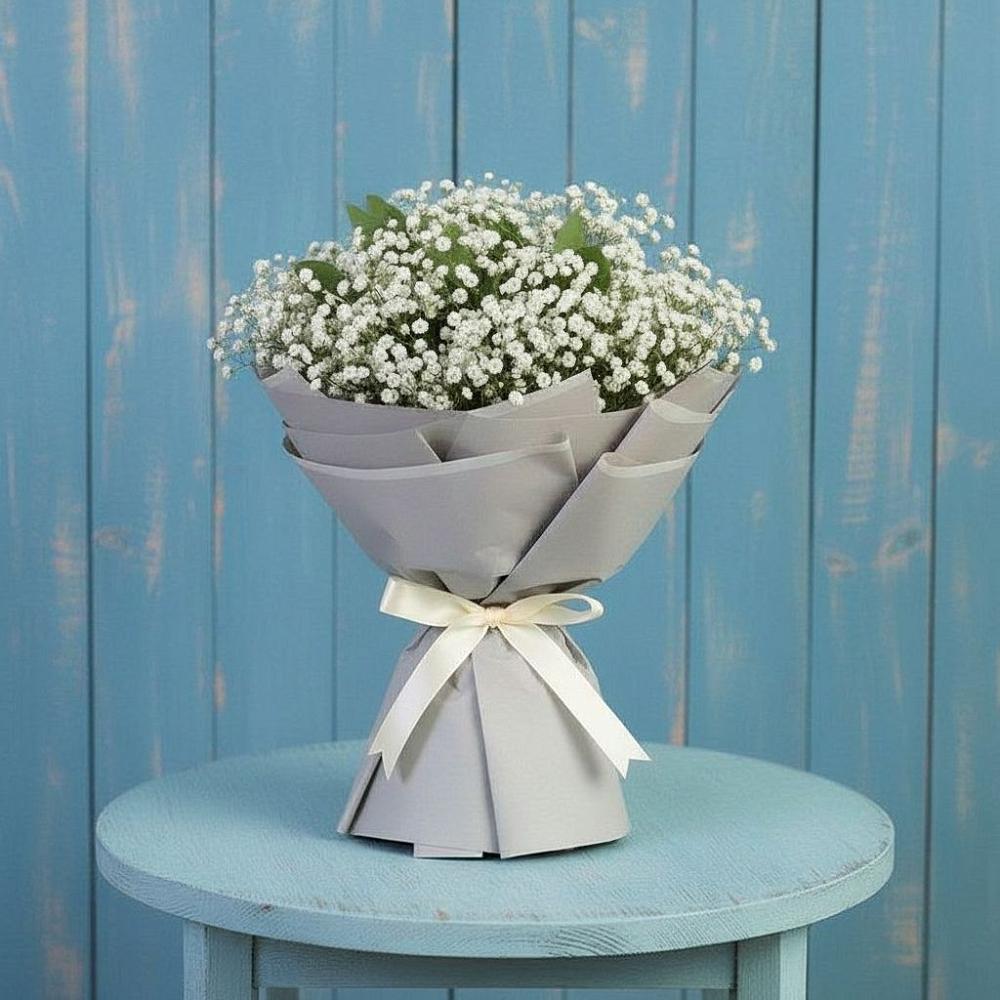 Букет цветов из: Гипсофила в Бее