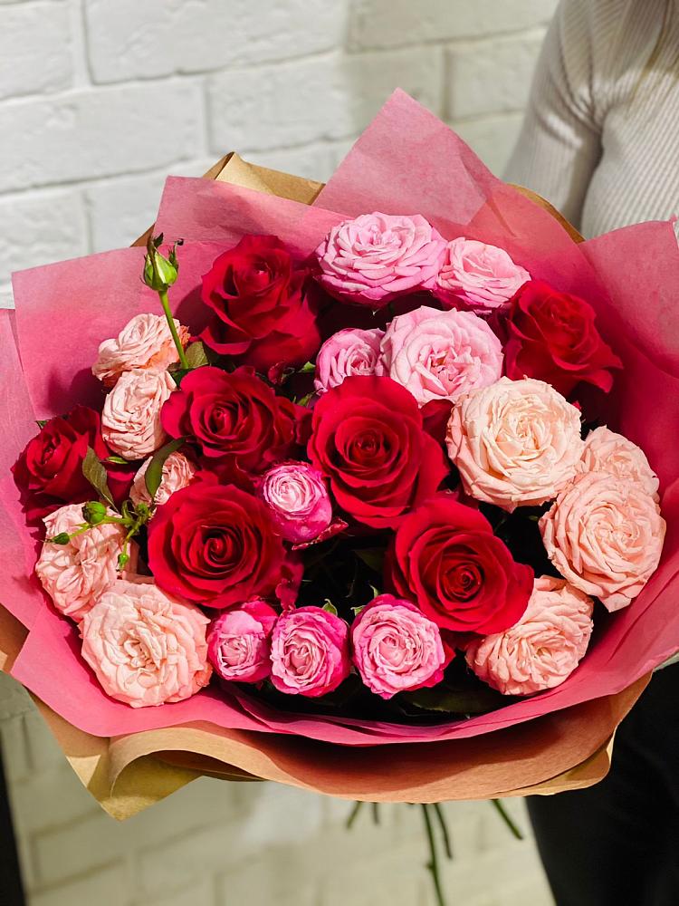 Букет цветов из: Розы в Бее