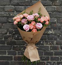 Букет цветов из:  Розы в Бее