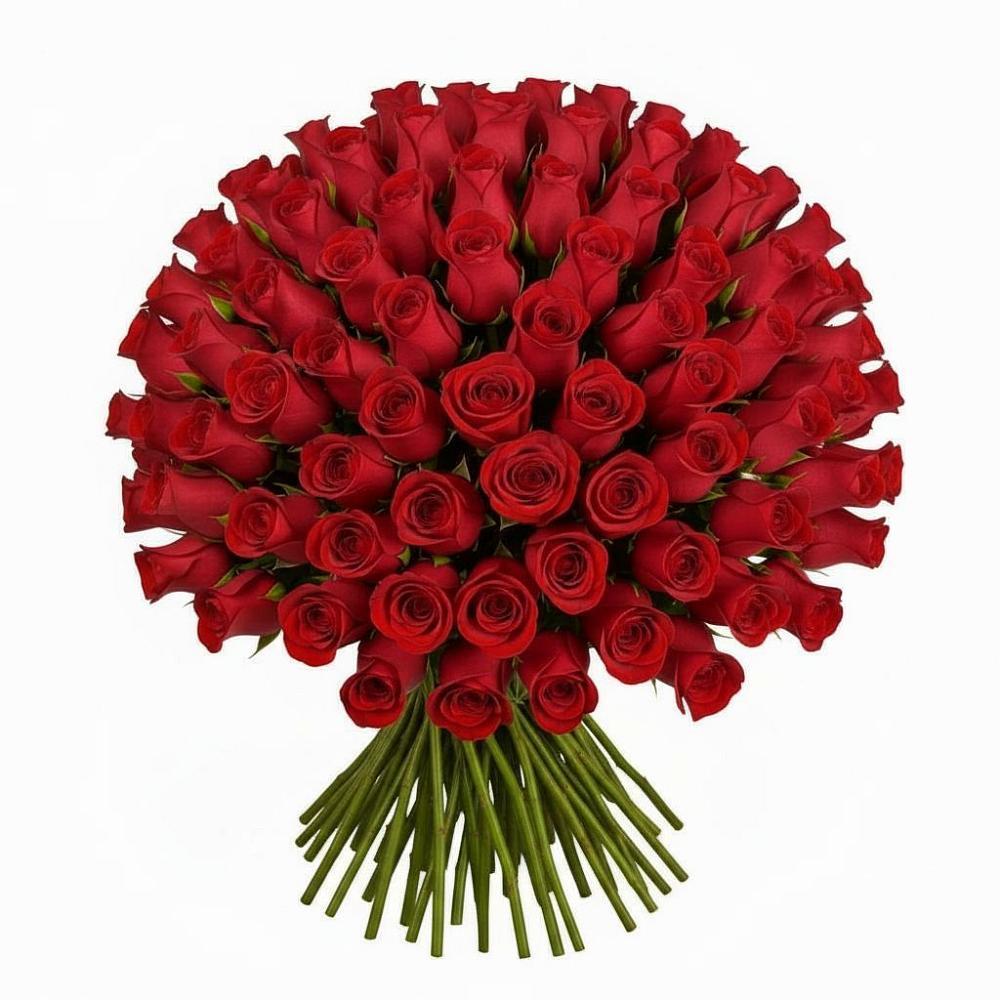 Букет Красные розы Чери Лав в Бее