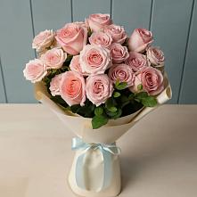Букет Розовый шарм в Бее