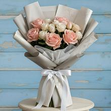 Букет цветов из:  Розы #REPLACE_PRED# Бее
