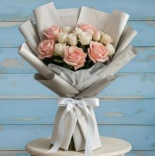 Букет цветов из:  Розы в Бее