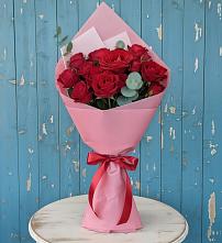 Букет цветов из:  Розы в Бее