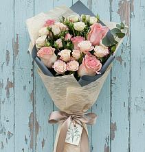 Букет цветов из:  Розы в Бее