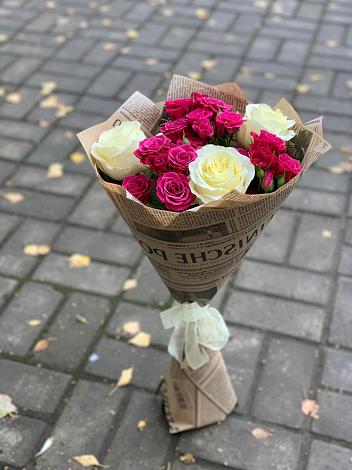 Букет цветов из: Розы в Бее