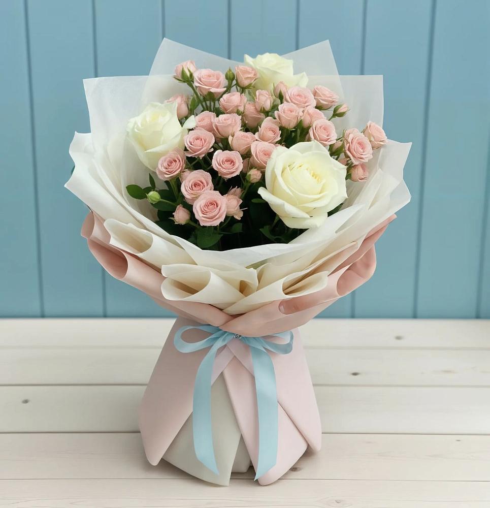 Букет цветов из: Розы в Бее