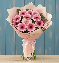 Букет цветов из:  Герберы в Бее