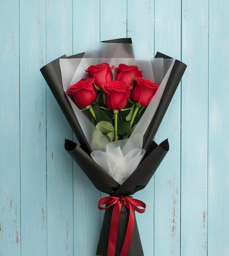 Букет цветов из: Розы в Бее